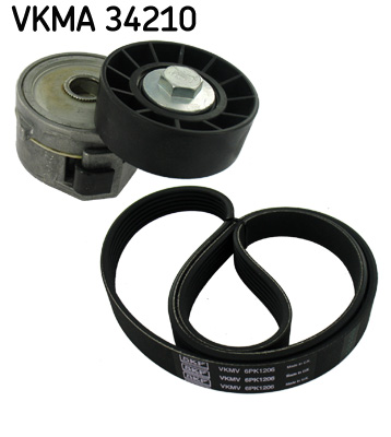 SKF Hosszbordásszíj készlet VKMA34210_SKF